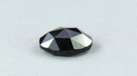 Natural Loose Diamond Black Round Rose Cut I3 Clarity 1.0 To 3.30 MM 1.00 Ct Q40