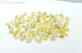 Natural Loose Diamond Rough Drilling Shape Fancy Color I3 Clarity 100 Pcs Q78