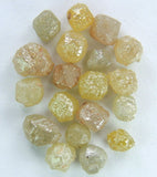Natural Loose Diamond Rough Mix Colour I3 Clarity 2.50 to 4.00 MM 2.00 Ct Q86