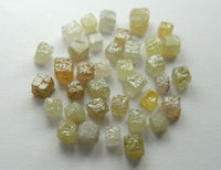 Natural Loose Diamond Rough Cube Mix Color I3 Clarity 1.00 to 4.00MM 1.00 ct Q73