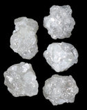 Natural Loose Diamond Raw Rough Silver Gray I3 Clarity 1 Pcs 1/2+ Carats Q94