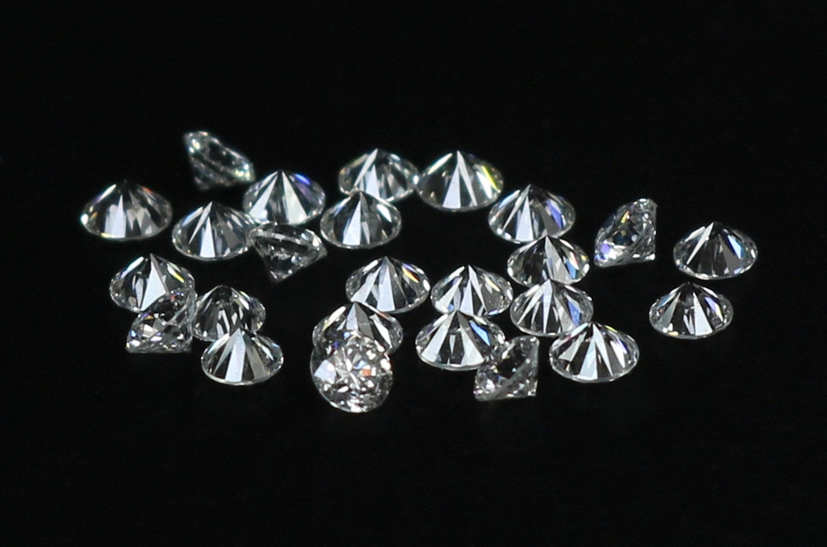 Natural Loose Diamond Round G H White Color SI1 Clarity 6 Pcs 1.80 to 2.00 MM Q20