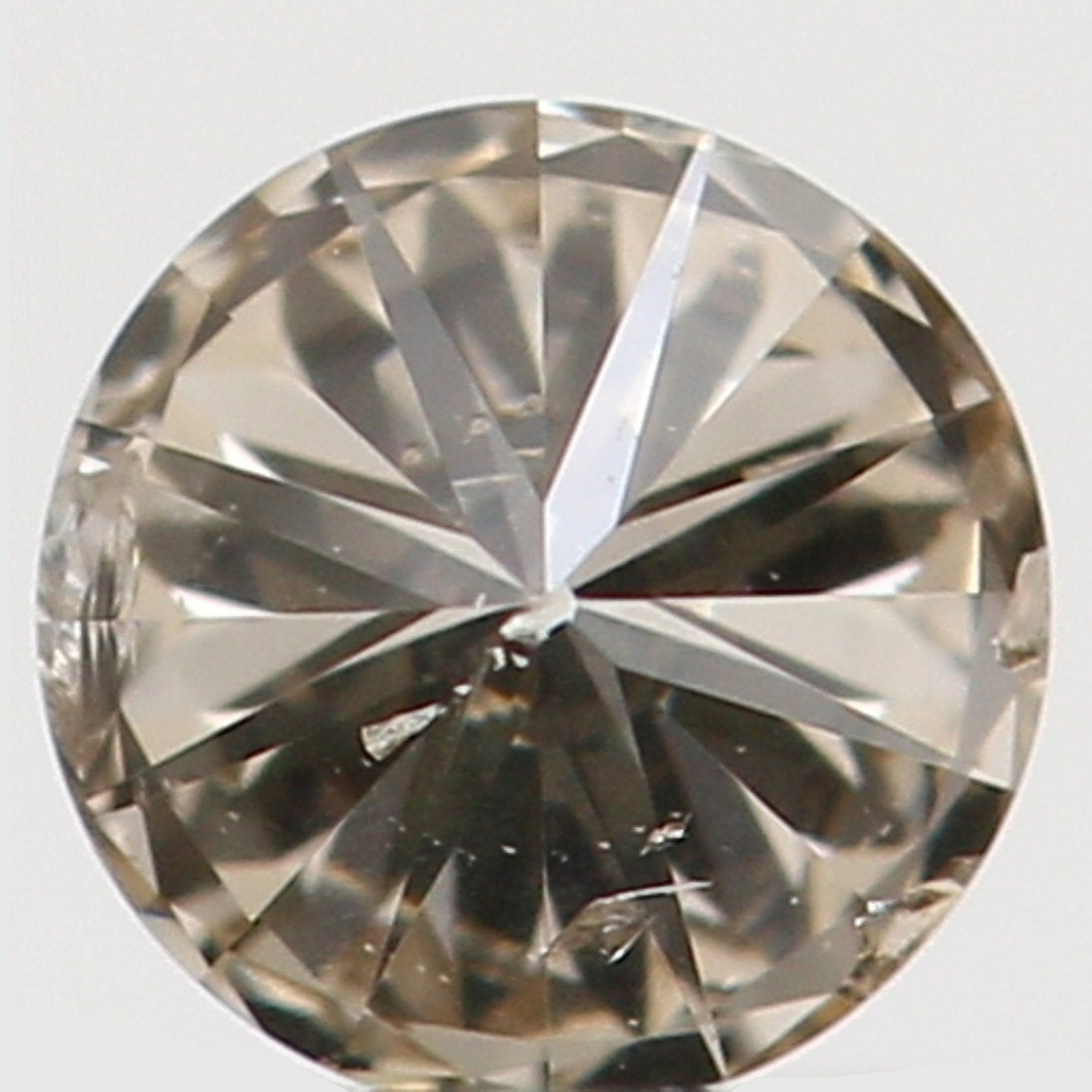 Natural Loose Diamond Round Brown Color I1 Clarity 2.80 MM 0.09 Ct L6268