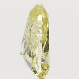 Natural Loose Diamond Pear Yellow Color SI2 Clarity 4.40 MM 0.21 Ct L6444