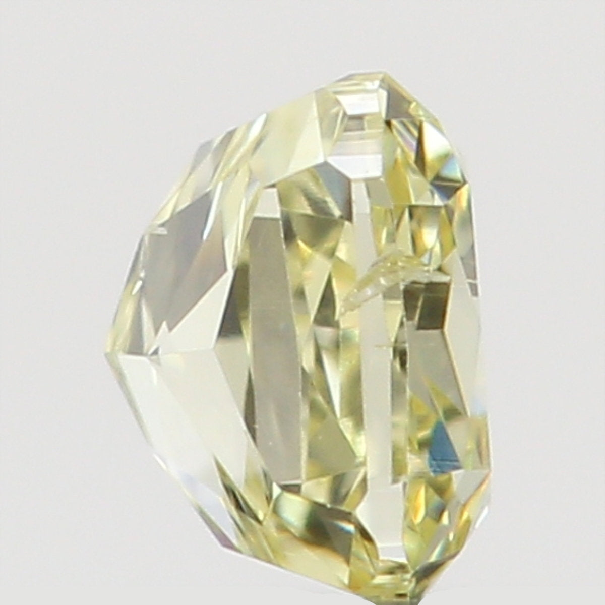 Natural Loose Diamond Cushion Yellow Color SI1 Clarity 2.90 MM 0.15 Ct L6466