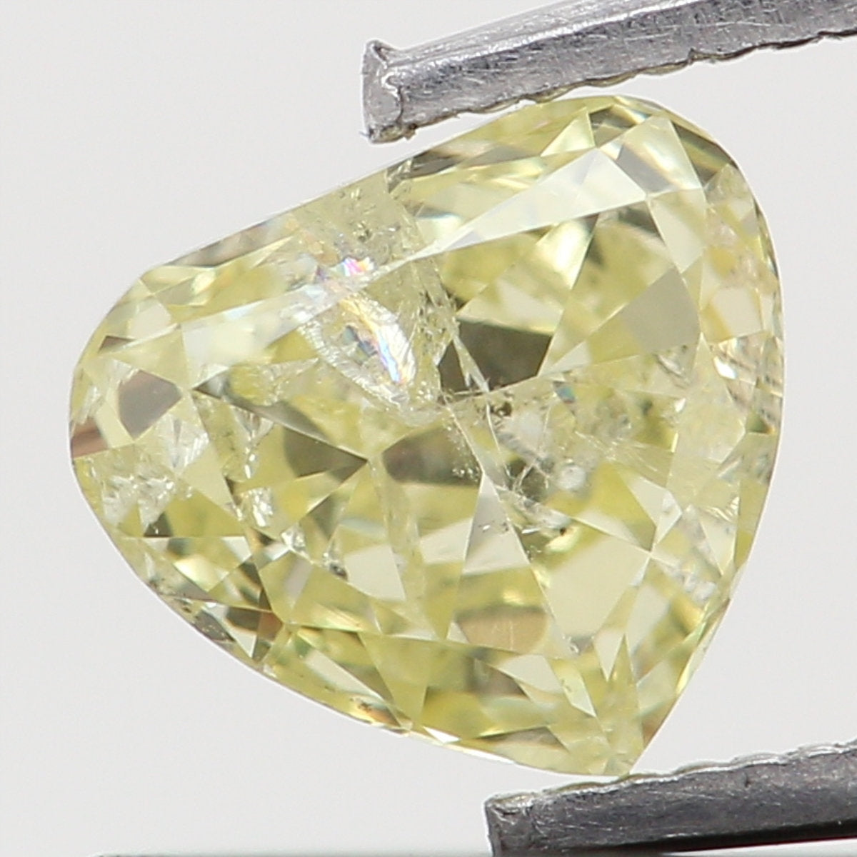 0.22 CT Natural Loose Heart Shape Diamond Yellow Color Heart Diamond 3.70 MM Natural Loose Yellow Color Heart Brilliant Cut Diamond LQ6464