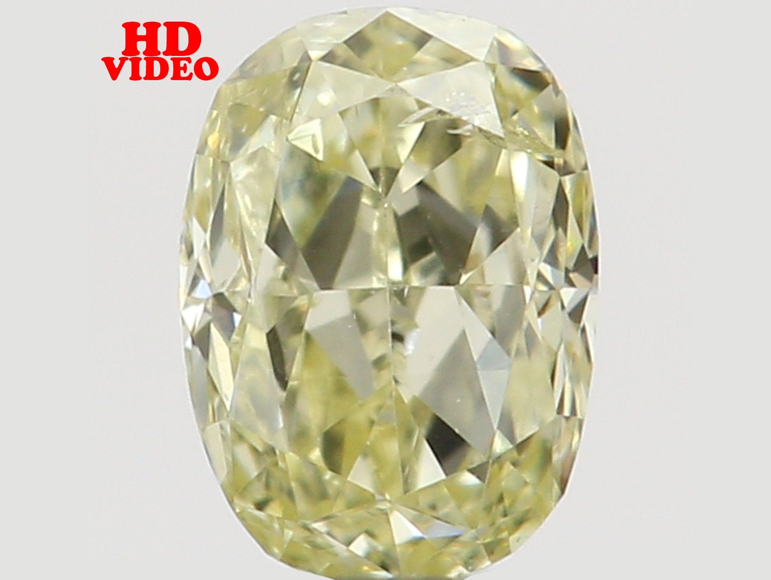 Natural Loose Diamond Oval Yellow Color SI1 Clarity 3.70 MM 0.15 Ct L6474