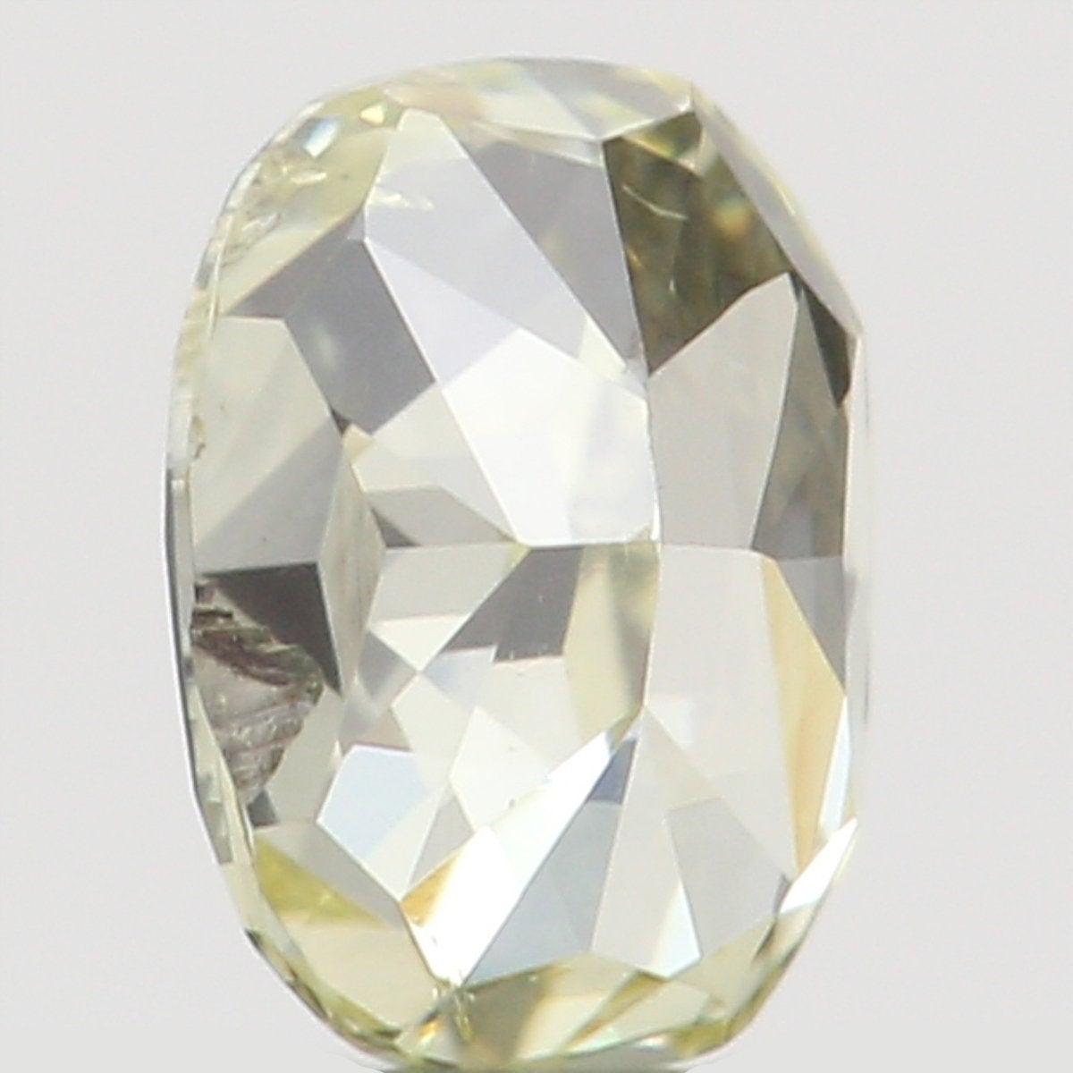 Natural Loose Diamond Oval Yellow Color SI1 Clarity 3.70 MM 0.15 Ct L6474