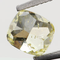 Natural Loose Diamond Cushion Yellow Color SI2 Clarity 3.30 MM 0.16 Ct KR1428