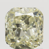 Natural Loose Diamond Cushion Yellow Color SI1 Clarity 3.10 MM 0.17 Ct KR1429