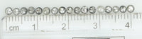 Natural Loose Diamond Round Rose Cut Black Grey Color I3 Clarity 17 Pcs 1.09 Ct KDK1430