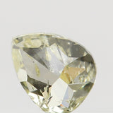 Natural Loose Diamond Pear Yellow Color SI1 Clarity 3.70 MM 0.16 Ct KR1432