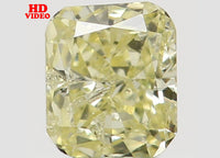 Natural Loose Diamond Cushion Yellow Color SI1 Clarity 3.00 MM 0.11 Ct L6532
