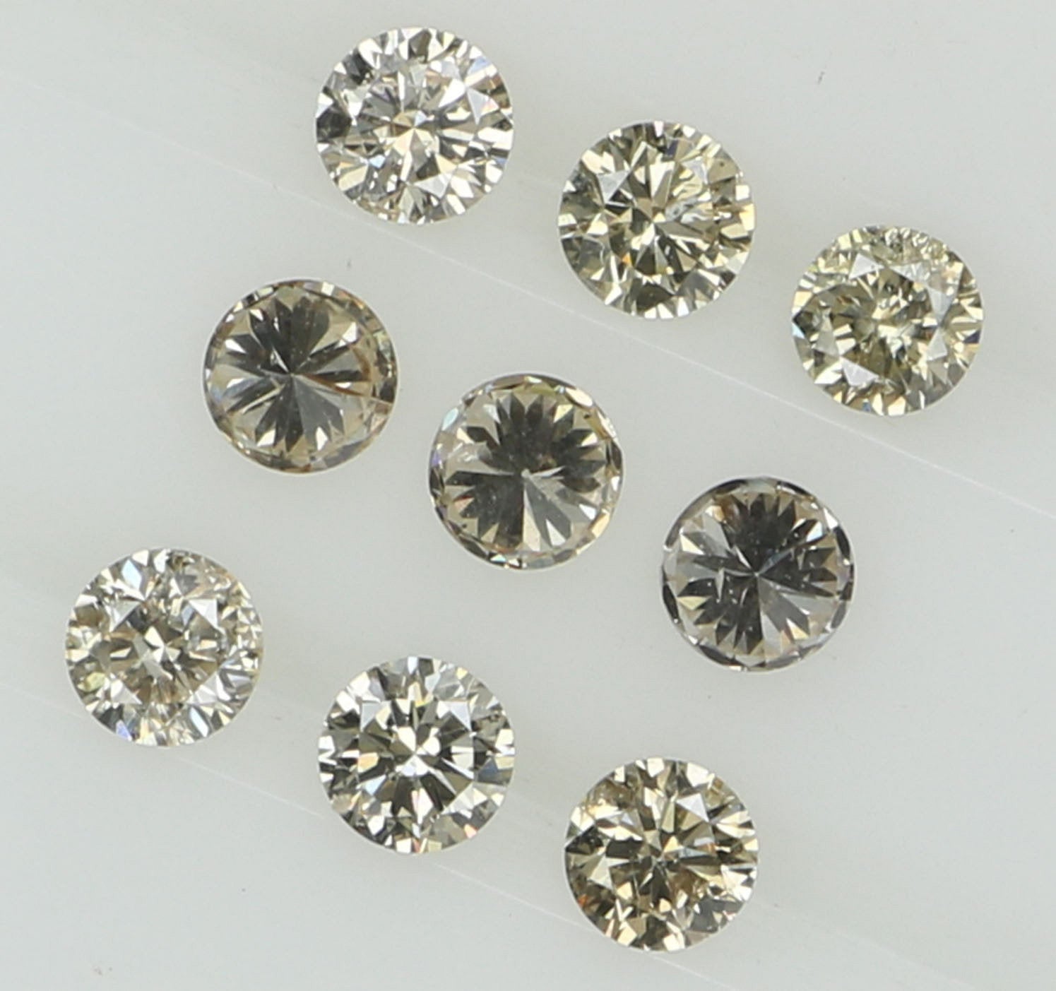 0.41 Ct Natural Loose Round Shape Diamond Brown Color Round Cut Diamond 2.20 MM Natural Loose Diamond Round Brilliant Cut Diamond LQ6569