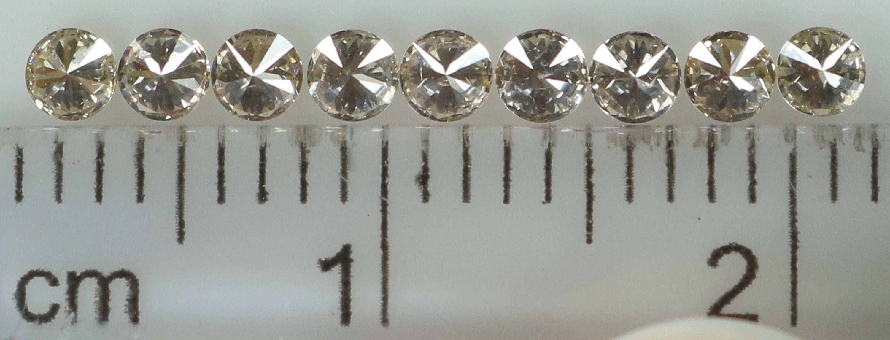 0.41 Ct Natural Loose Round Shape Diamond Brown Color Round Cut Diamond 2.20 MM Natural Loose Diamond Round Brilliant Cut Diamond LQ6569
