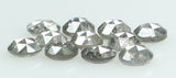 Natural Loose Diamond Round Rose Cut Black Grey Color I3 Clarity 11 Pcs 0.89 Ct KDK1153