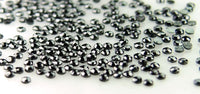 Natural Loose Diamond Round Old Rose Cut Jet Black I3 Clarity 0.90 to 3.00 MM Q38