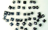 Natural Loose Diamond Princess Cut Black Color I3 Clarity 2.00 MM 5 Pcs Lot Q47