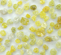 Natural Loose Diamond Rough Drilling Shape Fancy Color I3 Clarity 100 Pcs Q78