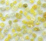 Natural Loose Diamond Rough Drilling Shape Fancy Color I3 Clarity 100 Pcs Q78