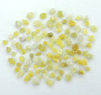 Natural Loose Diamond Rough Drilling Shape Fancy Color I3 Clarity 100 Pcs Q78