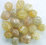 Natural Loose Diamond Rough Mix Colour I3 Clarity 2.50 to 4.00 MM 2.00 Ct Q86