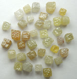 Natural Loose Diamond Rough Cube Mix Color I3 Clarity 1.00 to 4.00MM 1.00 ct Q73
