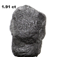 Natural Loose Diamond Rough Black Color I3 Clarity 7.30 MM 1.91 Ct KDL6713