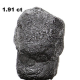 Natural Loose Diamond Rough Black Color I3 Clarity 7.30 MM 1.91 Ct KDL6713
