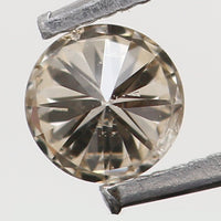 Natural Loose Diamond Round Brown Color I1 Clarity 2.80 MM 0.09 Ct L6268