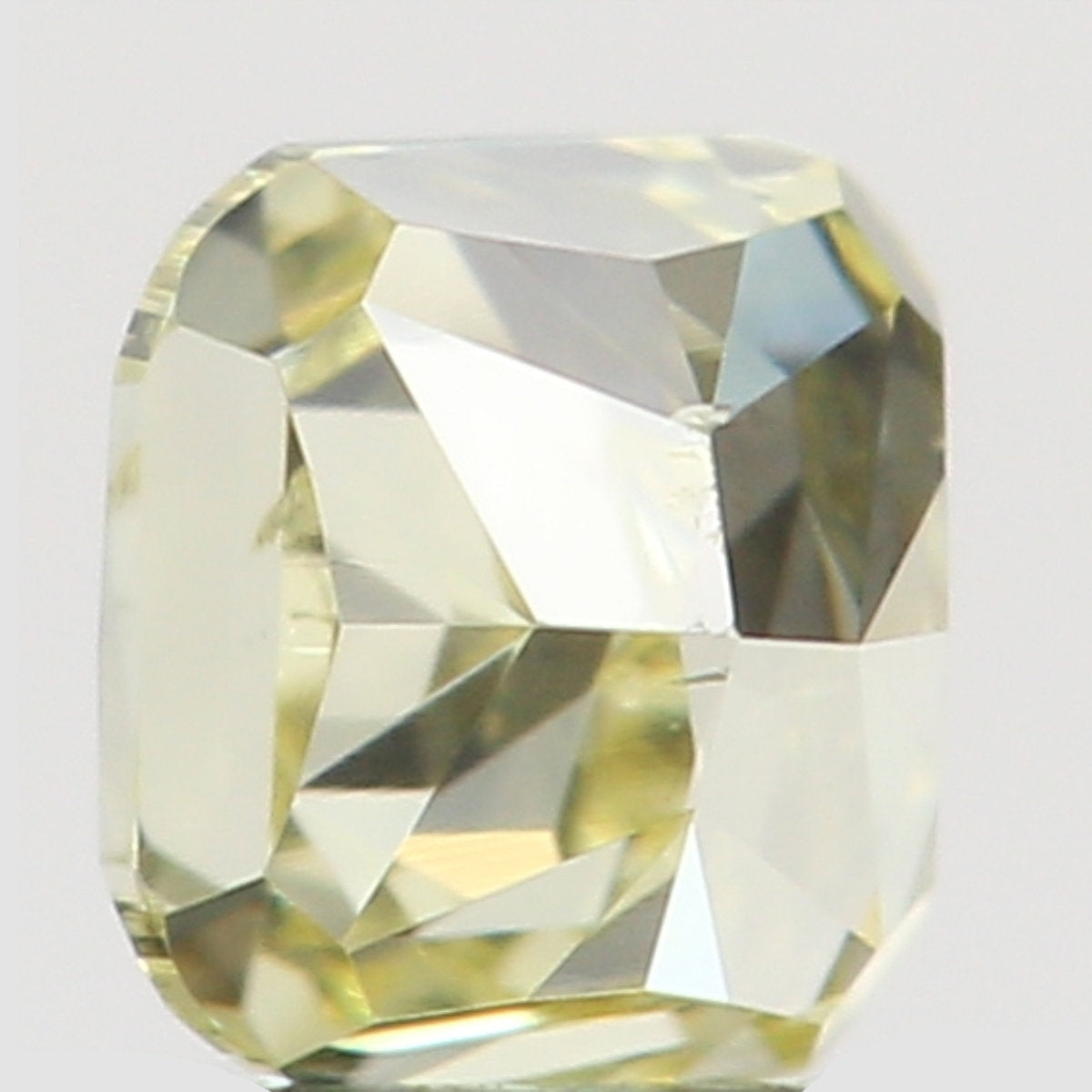 Natural Loose Diamond Cushion Yellow Color SI1 Clarity 2.90 MM 0.15 Ct L6466