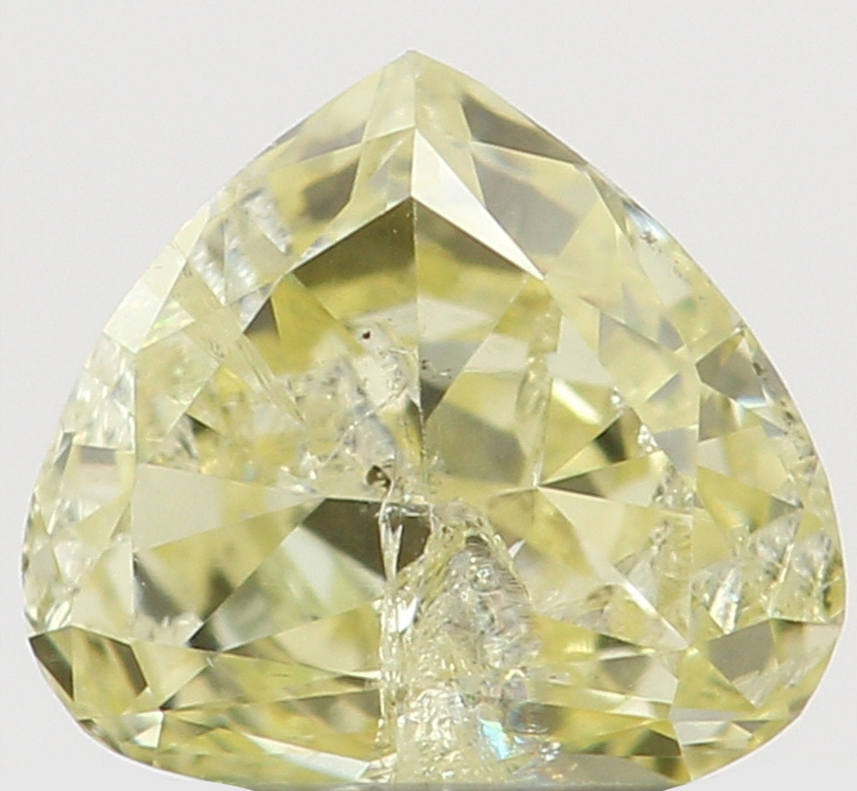 0.22 CT Natural Loose Heart Shape Diamond Yellow Color Heart Diamond 3.70 MM Natural Loose Yellow Color Heart Brilliant Cut Diamond LQ6464