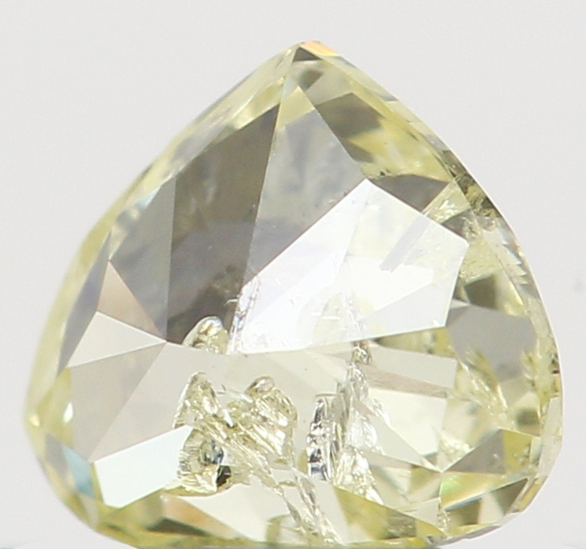 0.22 CT Natural Loose Heart Shape Diamond Yellow Color Heart Diamond 3.70 MM Natural Loose Yellow Color Heart Brilliant Cut Diamond LQ6464