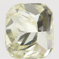 Natural Loose Diamond Cushion Yellow Color SI1 Clarity 3.30 MM 0.17 Ct L6465