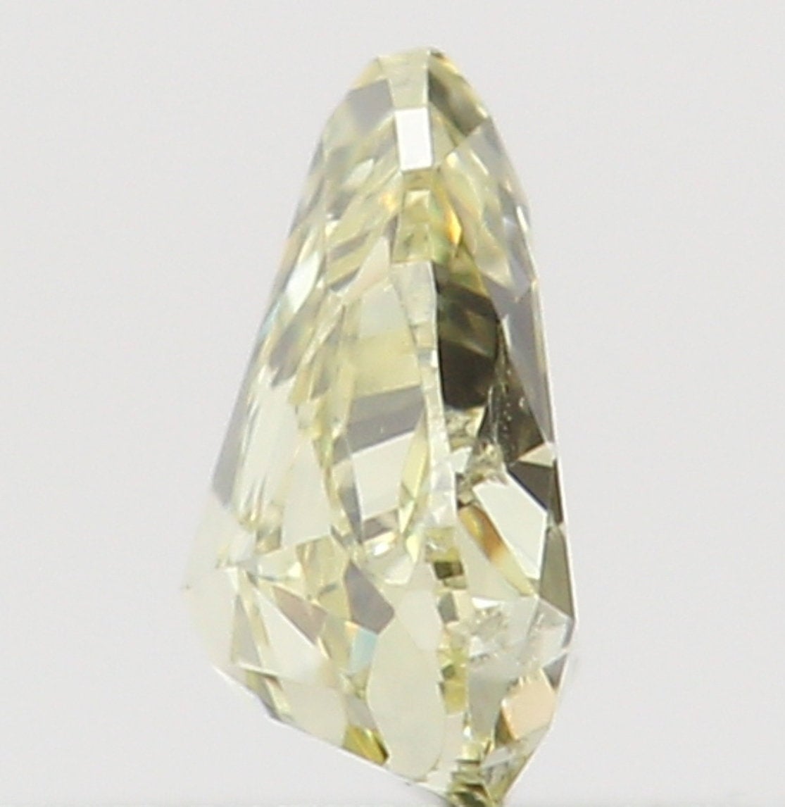 Natural Loose Diamond Heart Yellow Color SI1 Clarity 3.60 MM 0.18 Ct L6473