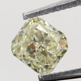Natural Loose Diamond Cushion Yellow Color SI1 Clarity 3.10 MM 0.17 Ct KR1429