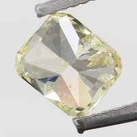 Natural Loose Diamond Cushion Yellow Color SI1 Clarity 3.00 MM 0.11 Ct L6532