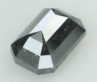 Natural Loose Diamond Emerald Grey Color I3 Clarity 8.10 MM 1.87 Ct KDL6838