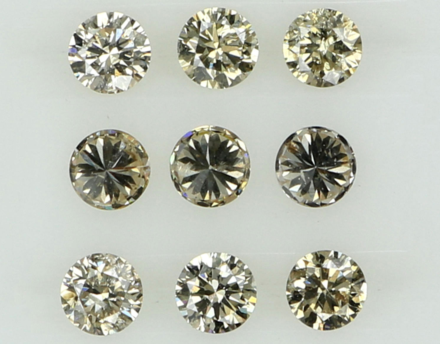 0.41 Ct Natural Loose Round Shape Diamond Brown Color Round Cut Diamond 2.20 MM Natural Loose Diamond Round Brilliant Cut Diamond LQ6569