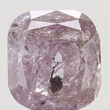 Natural Loose Diamond Cushion Pink Color I3 Clarity 3.00 MM 0.13 Ct KR1681