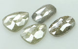 Natural Loose Diamond Mix Shape Grey Color I3 Clarity 4 Pcs 1.35 Ct KDL6915