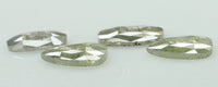 Natural Loose Diamond Mix Shape Grey Color I3 Clarity 4 Pcs 1.35 Ct KDL6915