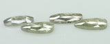 Natural Loose Diamond Mix Shape Grey Color I3 Clarity 4 Pcs 1.35 Ct KDL6915