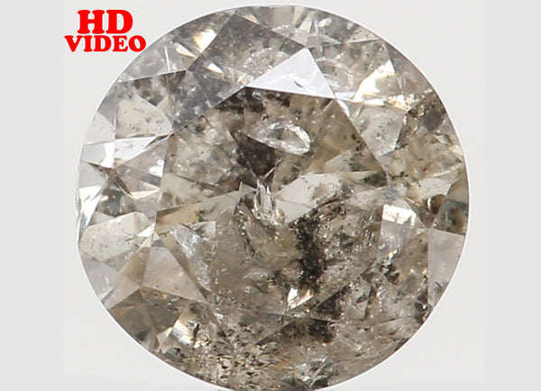 Natural Loose Diamond Round I-J Color I3 Clarity 5.50 MM 0.71 Ct KDL6691
