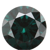 Natural Loose Diamond Round Blue Color I3 Clarity 3.70 MM 0.19 Ct KR1563