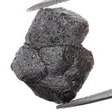 Natural Loose Diamond Rough Black Color I3 Clarity 7.30 MM 1.91 Ct KDL6713