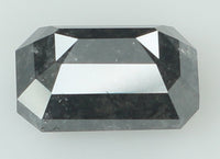 Natural Loose Diamond Emerald Grey Color I3 Clarity 8.10 MM 1.87 Ct KDL6838
