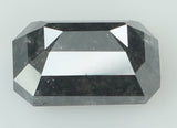 Natural Loose Diamond Emerald Grey Color I3 Clarity 8.10 MM 1.87 Ct KDL6838