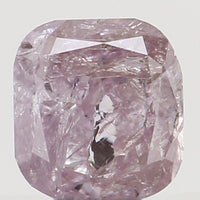 Natural Loose Diamond Cushion Pink Color I3 Clarity 3.00 MM 0.13 Ct KR1681