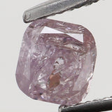 Natural Loose Diamond Cushion Pink Color I3 Clarity 3.00 MM 0.13 Ct KR1681